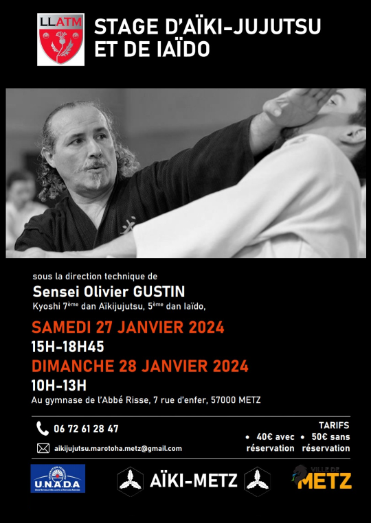 stage 2024 aiki metz sensei Gustin